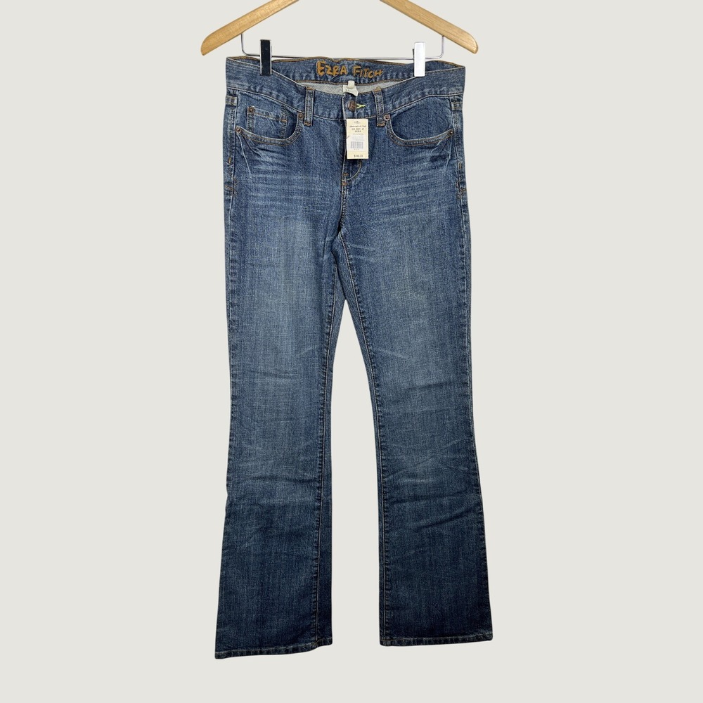 Abercrombie & Fitch Jeans Women 28 Blue Ezra Fitch Flare Premium Denim Y2K NWT